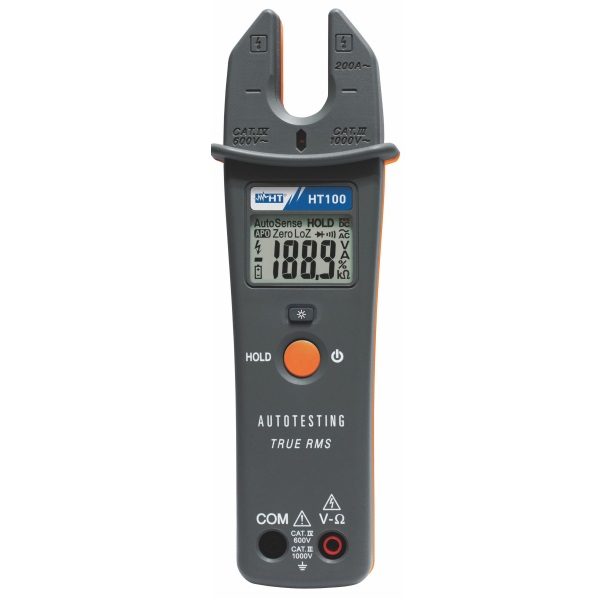 HT Instruments HT100 AC TRMS 200A Clampmeter