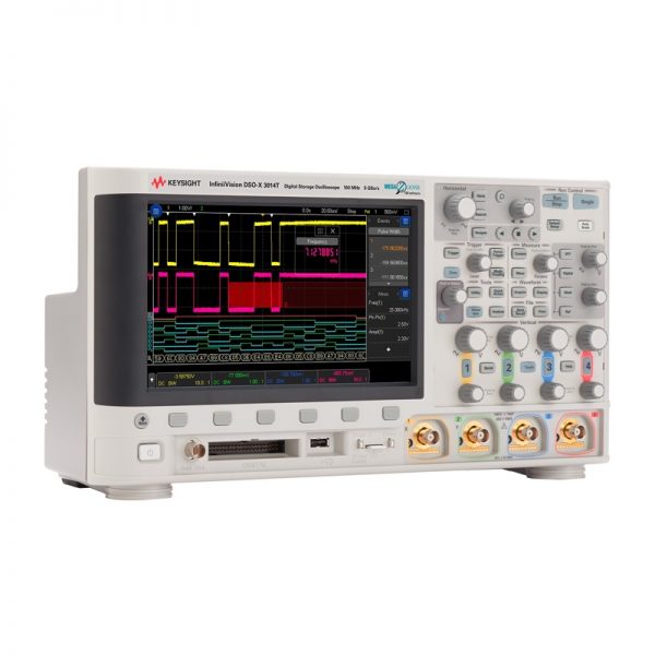 InfiniiVision 3000T X-Series Oscilloscopes - side view