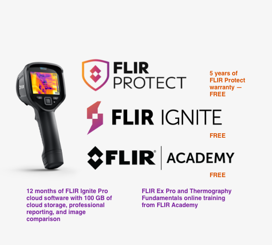 FLIR EX Pro Infrared Cameras -Get up to 30% Off