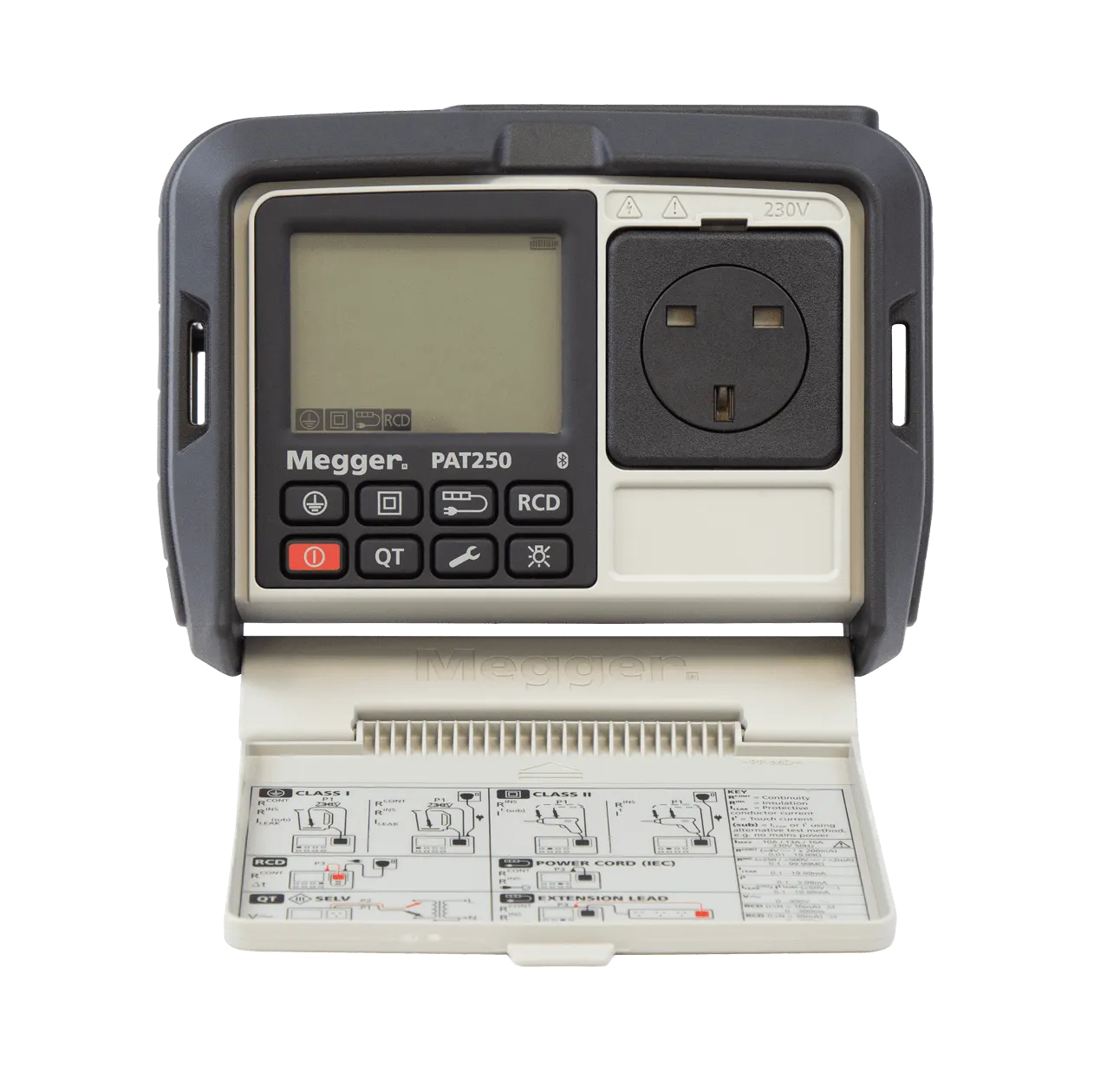 PAT250 Portable appliance testing (PAT) instrument