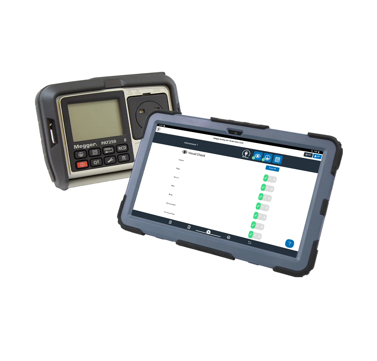 PAT250 Portable appliance testing (PAT) instrument