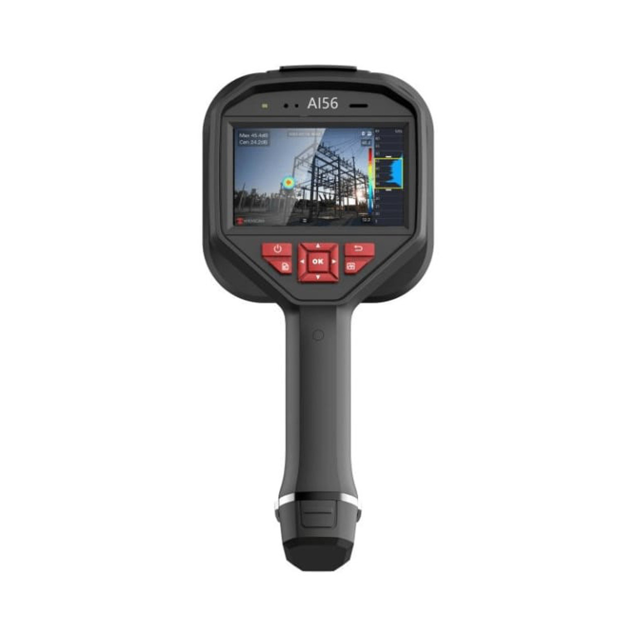HIKMICRO AI56 Acoustic Imaging Camera - Advanced Gas Leak Detection & Partial Discharge Analysis Tool with Real-Time Cost Insights & 10-Hour Battery Life for Industrial Use