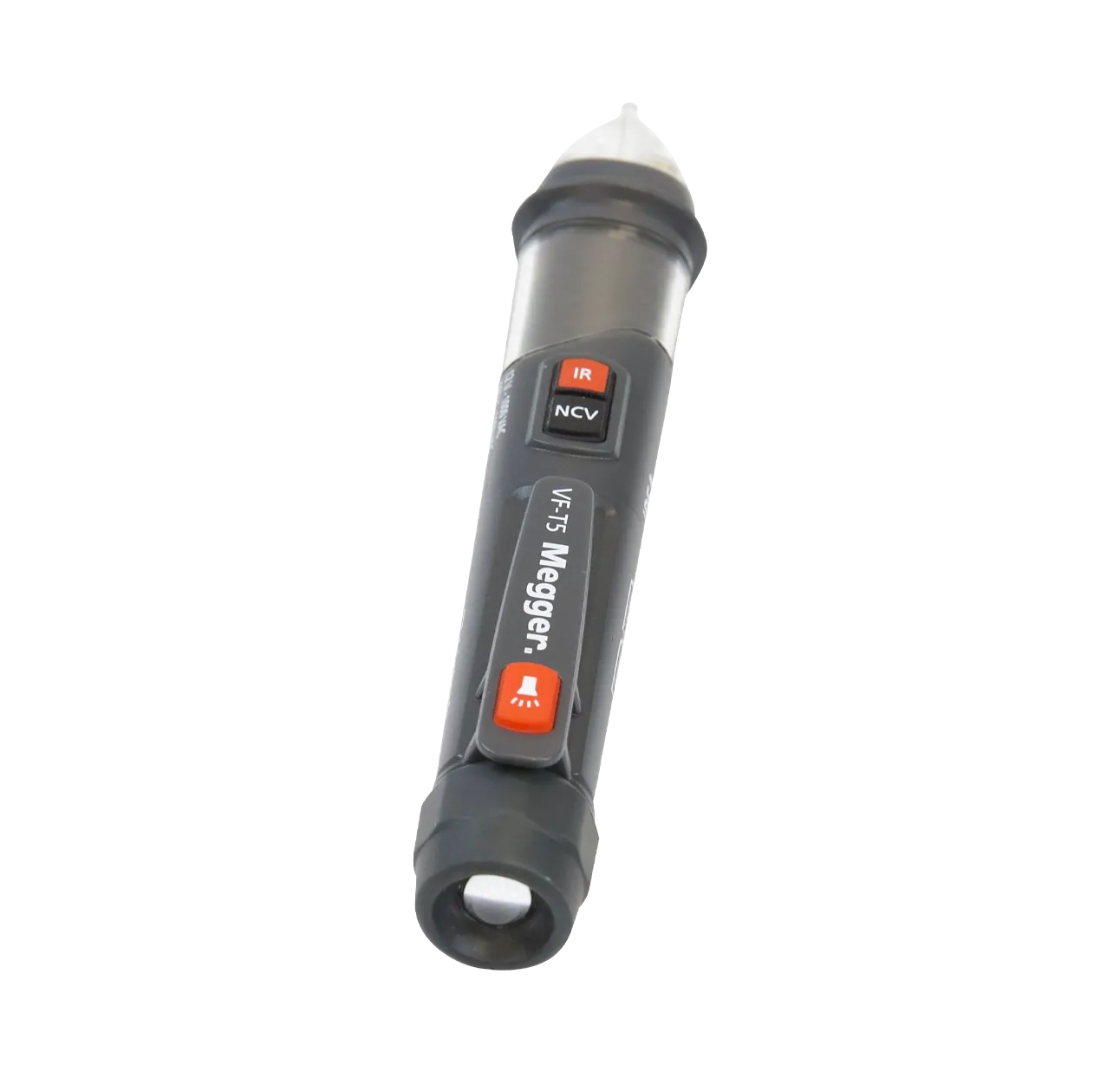 Megger VF-T5 voltage detector LED torch and laser thermometer controls