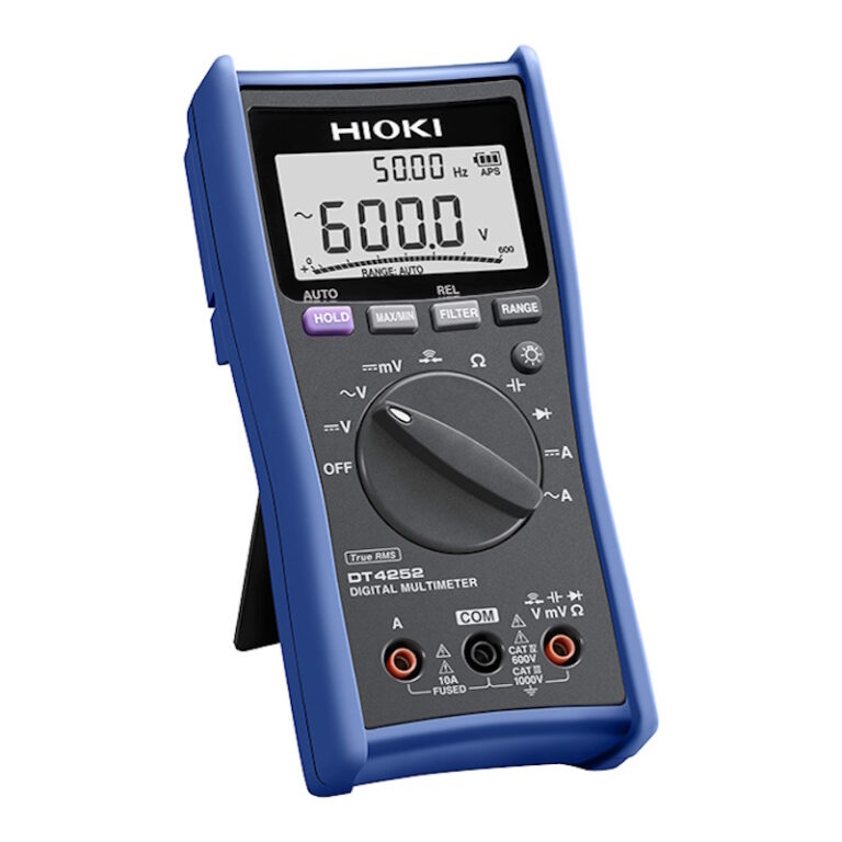 Hioki DT4252 Digital Multimeter: Dual Display Feature - rapid-tech