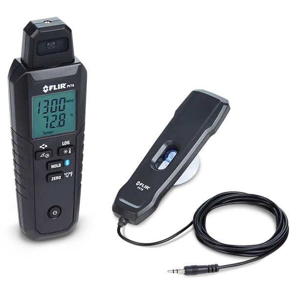 FLIR PV78 solar irradiance and temperature meter with tilt sensor