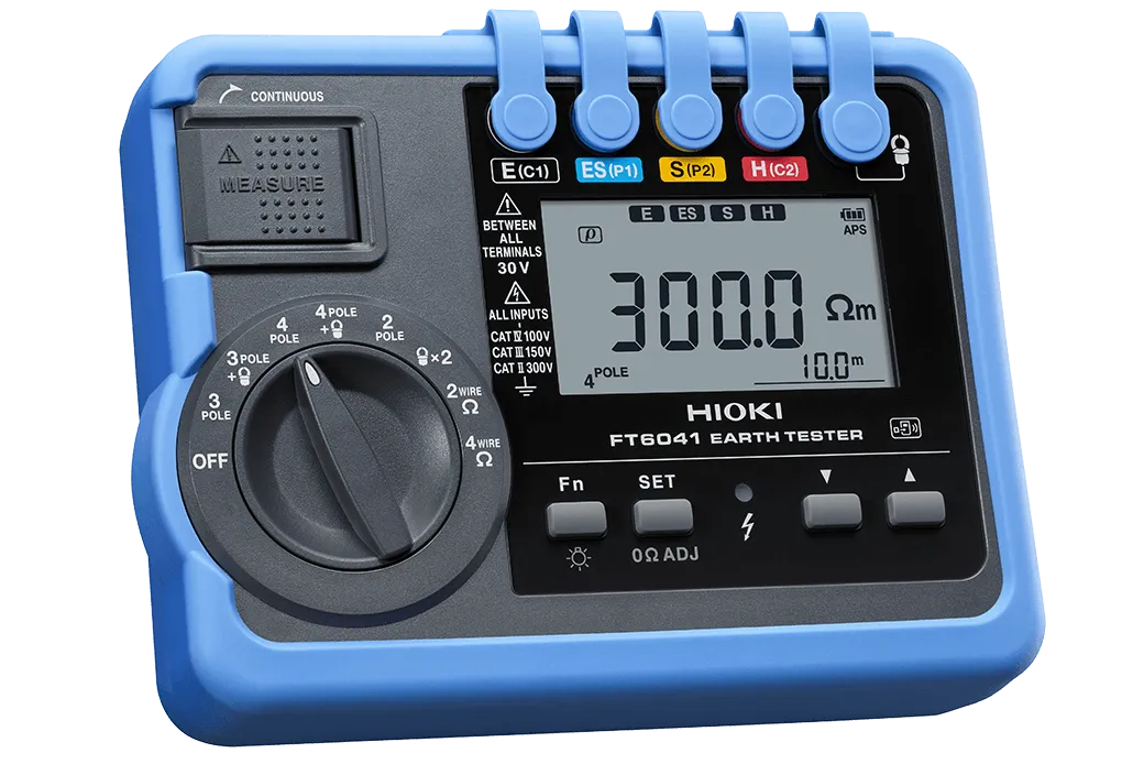 HIOKI FT6041 Earth Tester IP67 ground resistance meter