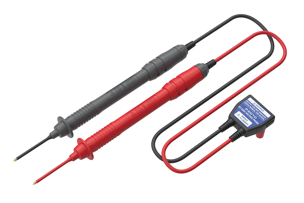 HIOKI P2010 specifications — maximum 2000 V DC solar PV probe