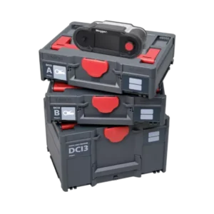 Megger DCI3 TANOS modular transport case with cable identification accessories