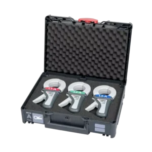 Megger RX3 receiver with AZF 250-CI flexible clamp on cable bundle