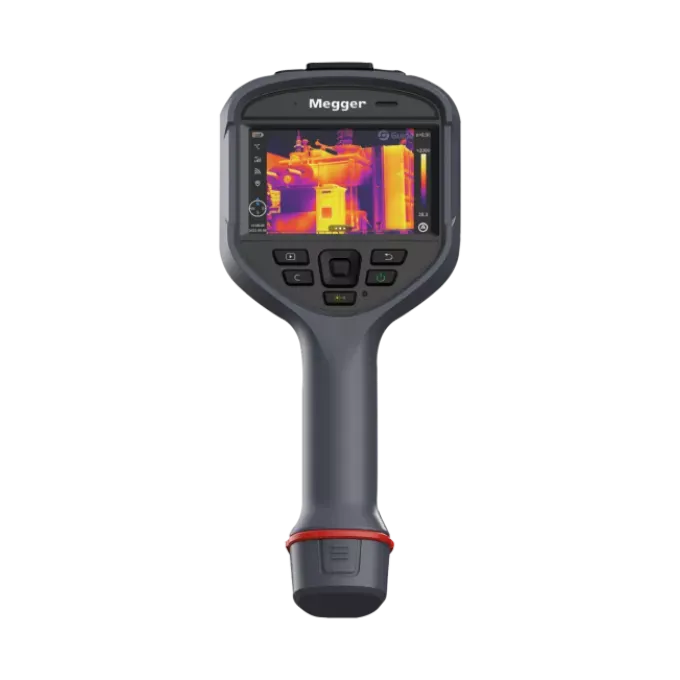 Megger TC640 640×480 thermal camera screen view