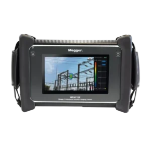 MPAC208 PRPD phase resolved partial discharge display screen