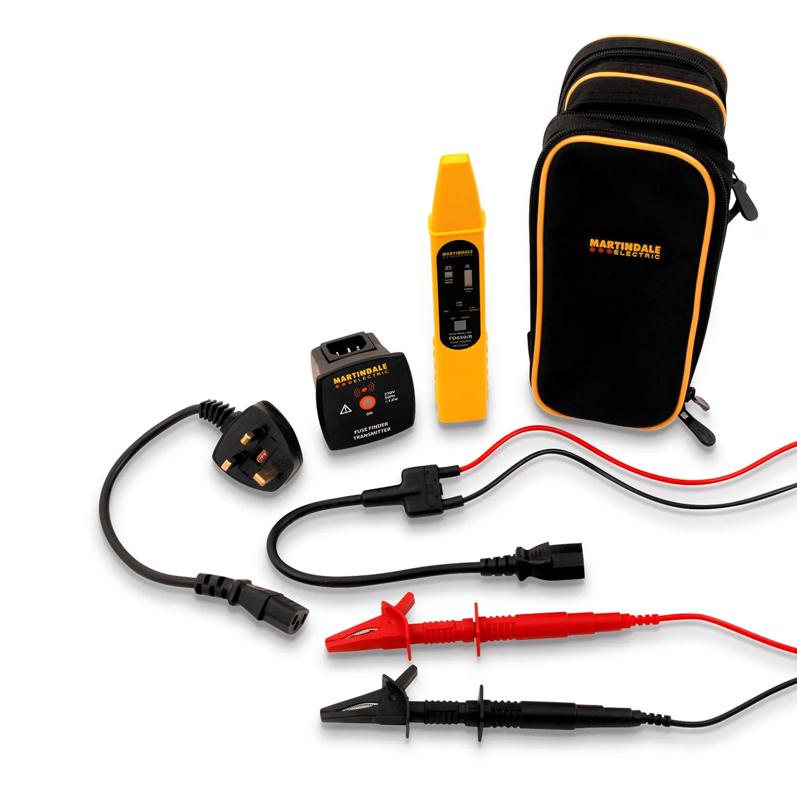 Martindale FD650 digital circuit breaker and fuse finder kit with transmitter and receiver