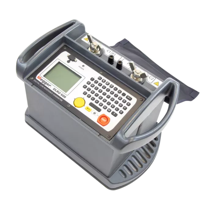 Megger DLRO600 600A digital micro-ohmmeter -side 2