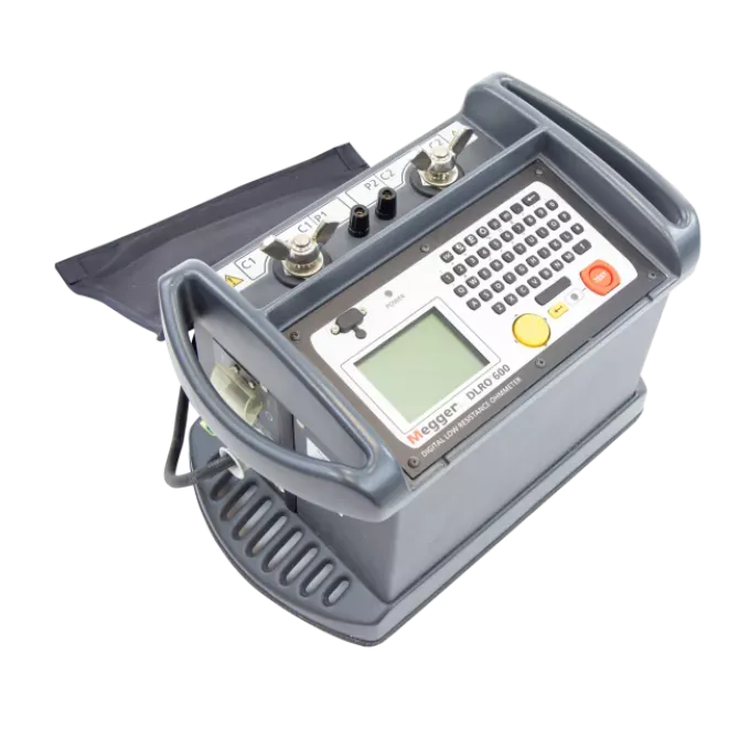 Megger DLRO600 600A digital micro-ohmmeter - side 1