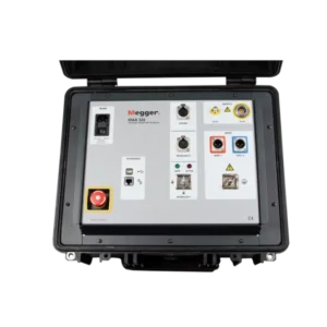 Megger IDAX300 insulation diagnostic analyser with measurement cables