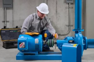 Fluke 832 shaft alignment tablet displaying real-time Live Move alignment results